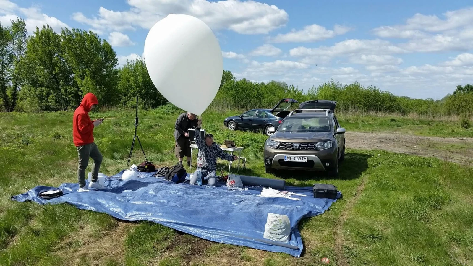 Otwock 2022: telewizja cyfrowa z wysokości 31 km